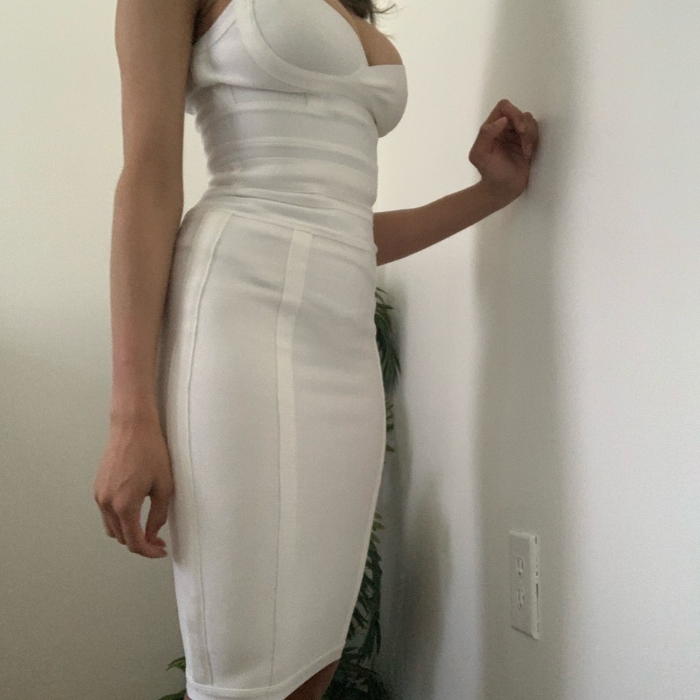 House of cb bandeau dress